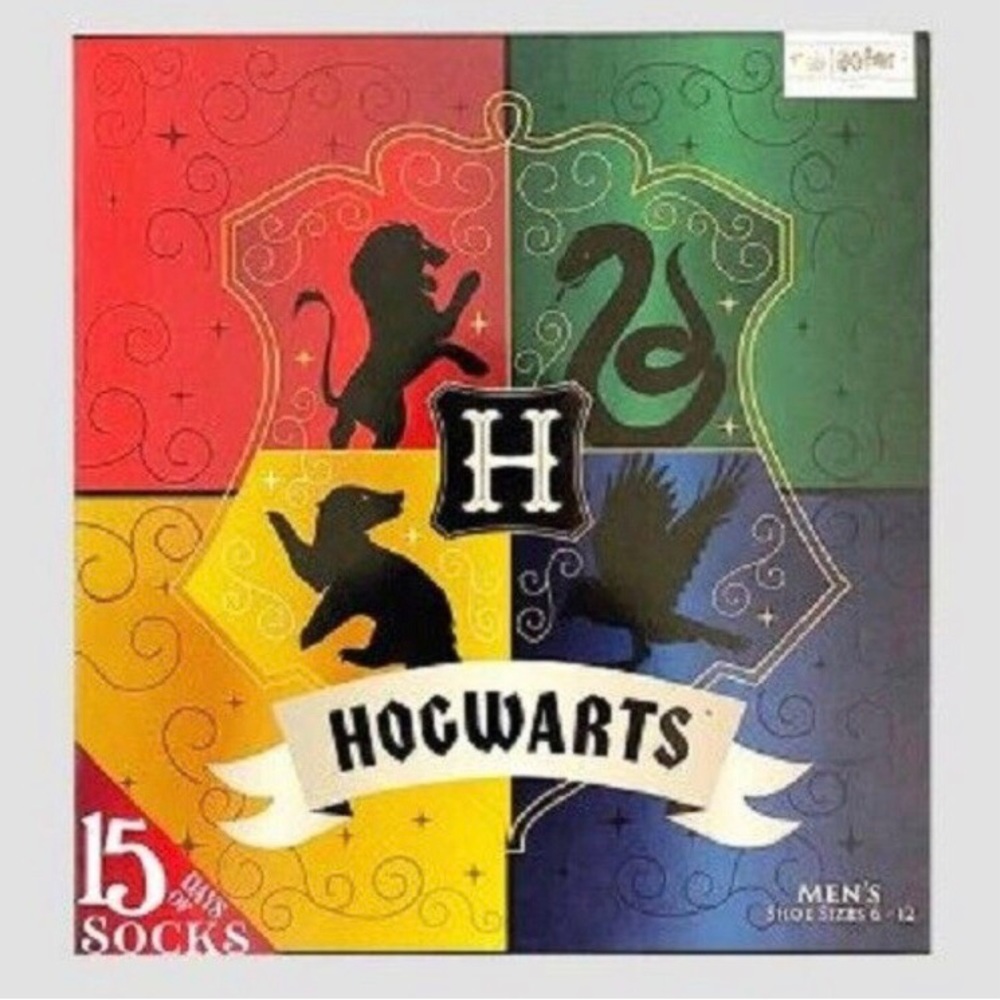 Hogwarts Harry Potter 15 Days of Socks